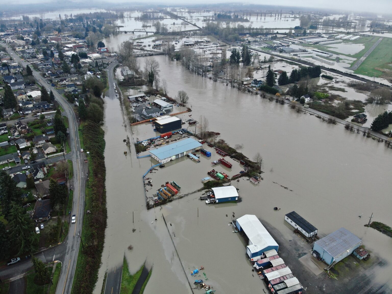 Powerful Atmospheric Rivers Prompt Devastating Flooding Across Washington