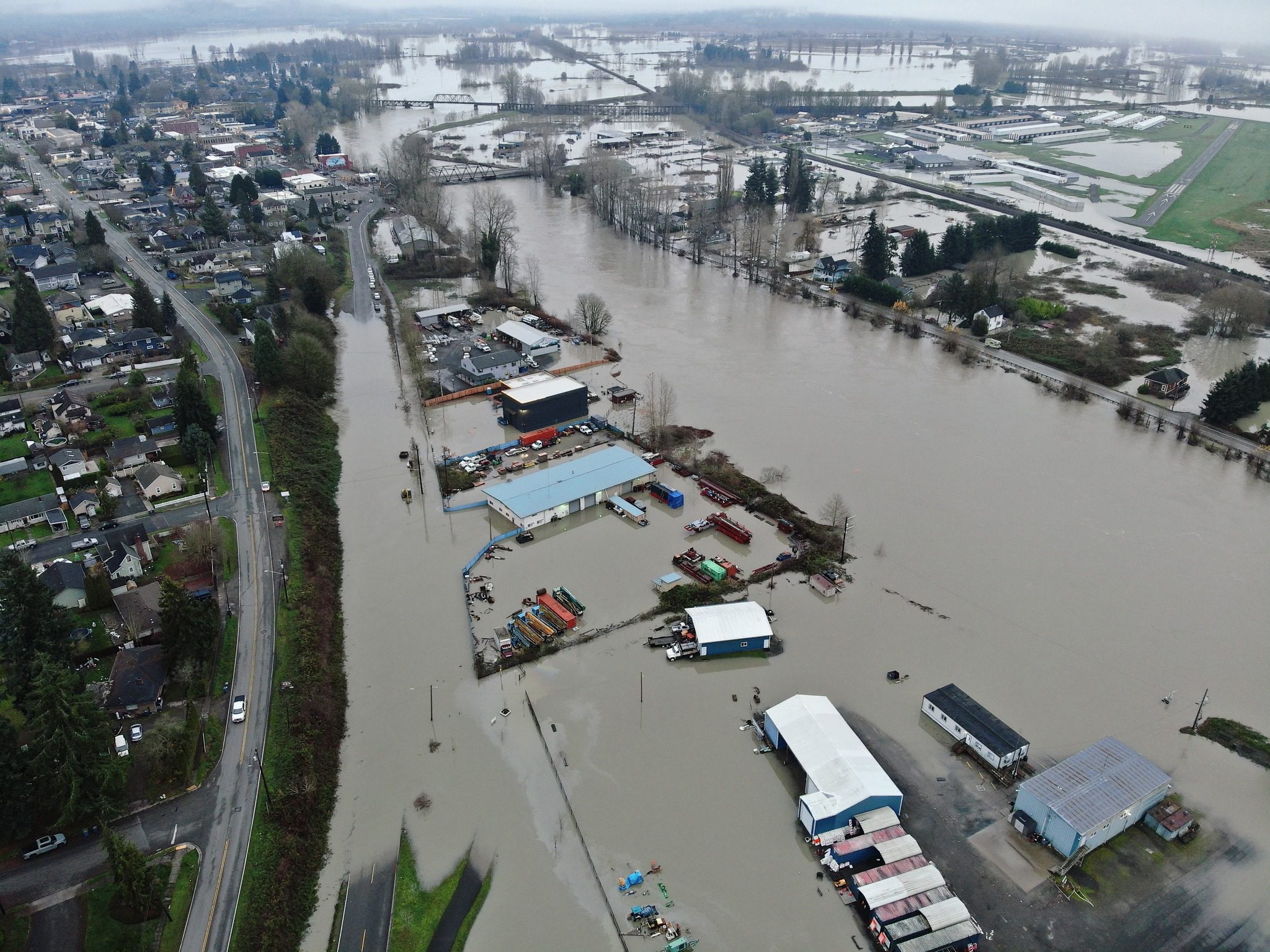 Powerful Atmospheric Rivers Prompt Devastating Flooding Across Washington